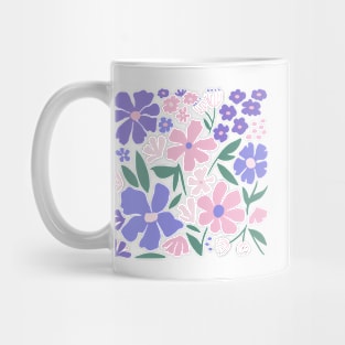 Blooming Garden on Lilac Mug